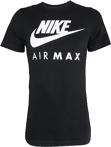 NIKE AIR MAX T-SHIRT MENS BLACK