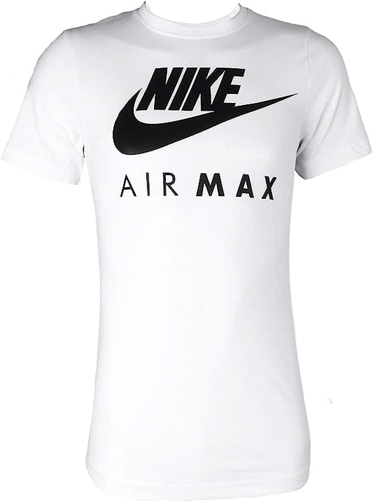 NIKE AIR MAX T-SHIRT MENS WHITE